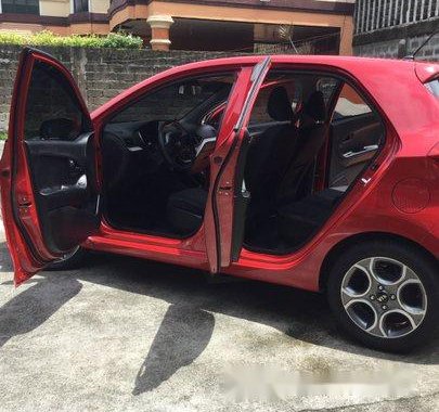 Red Kia Picanto 2017 Automatic for sale 