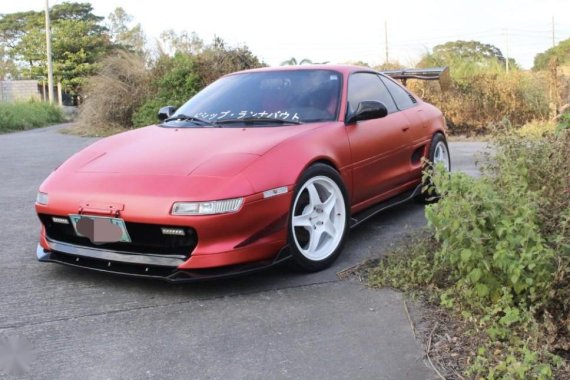 Selling Red Toyota Mr2 1993 in Angeles