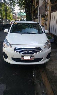 White Mitsubishi Mirage G4 2015 for sale in Quezon City 