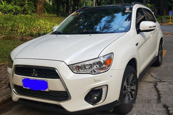 White Mitsubishi Asx 2014 Automatic for sale 