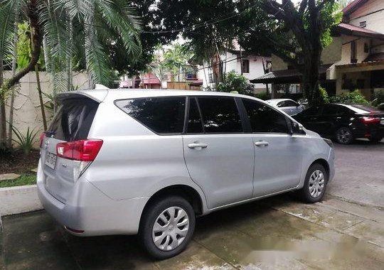 Silver Toyota Innova 2017 Manual Diesel for sale 