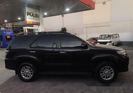 Selling Black Toyota Fortuner 2013 Automatic Gasoline 
