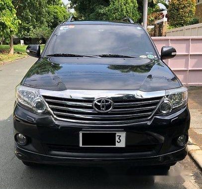 Sell Black 2012 Toyota Fortuner at 40000 km
