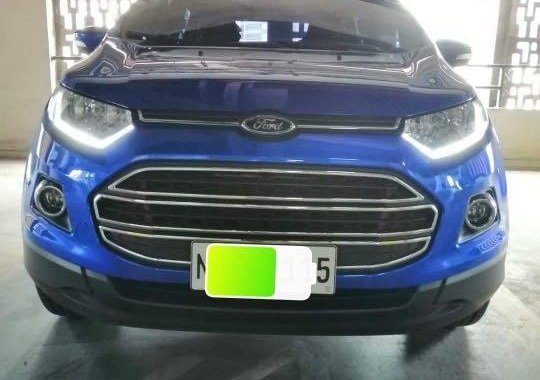 Selling Blue Ford Ecosport 2016 in Quezon City