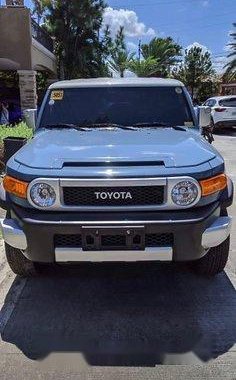 Blue Toyota Fj Cruiser 2017 for sale in Cavite 