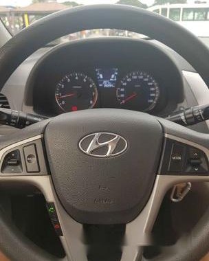 White Hyundai Accent 2014 Manual for sale 