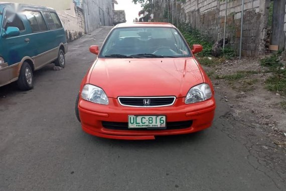 Orange Honda Civic 2009 for sale in Quezon City