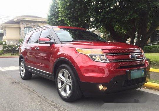 Selling Red Ford Explorer 2013 in Makati