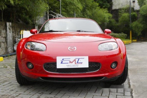 Red Mazda Mx-5 2008 for sale in Quezon City