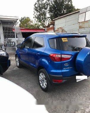 Blue Ford Ecosport 2017 for sale in Silang