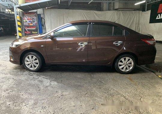 Sell Brown 2014 Toyota Vios at 39000 km
