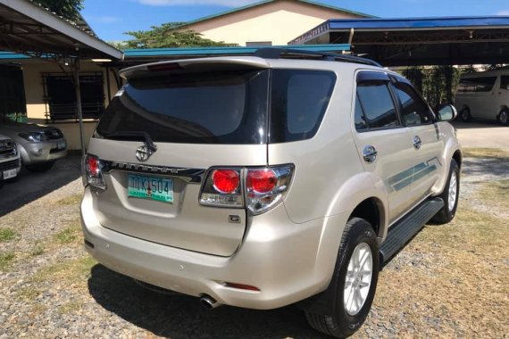 2012 Toyota Fortuner G D4D diesel 