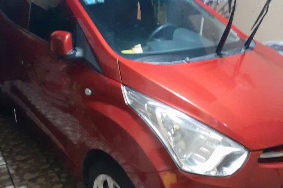 Red Hyundai Eon 2014 for sale in Quezon City