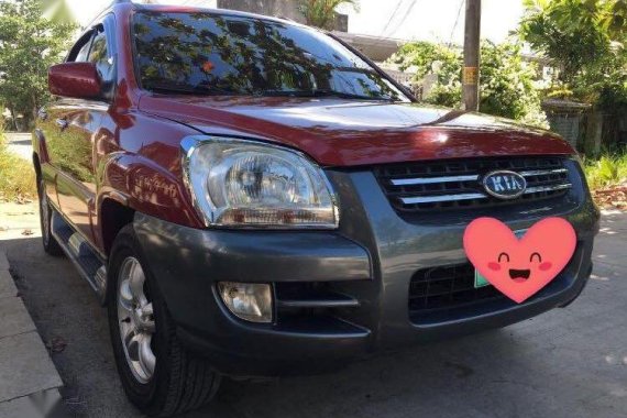 Sell Red 2009 Kia Sportage in Butuan city