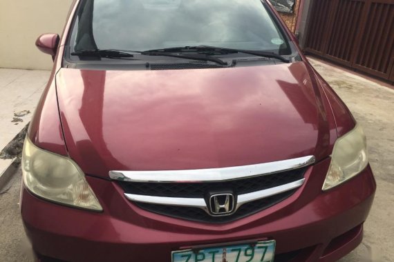 Sell Red 2008 Honda City in Batangas City