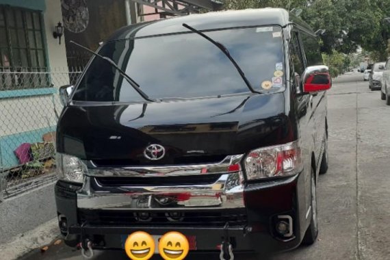 Sell Black 2017 Toyota Hiace in Cavite
