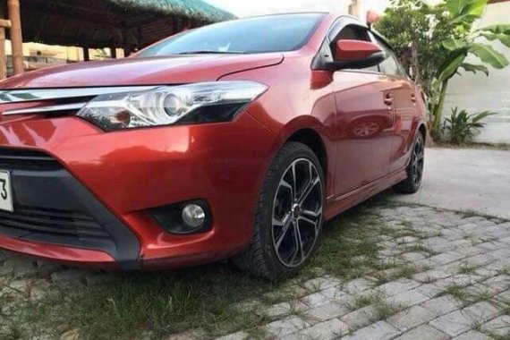 Selling Red Toyota Vios 2015 in Porac