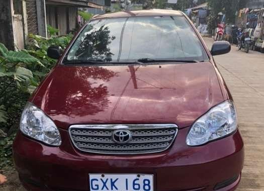 Sell Red 2006 Toyota Corolla altis in Manila