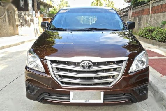 Brown Toyota Innova 2015 for sale in Quezon City