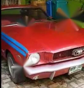 Red Ford Mustang 1964 for sale in Manual