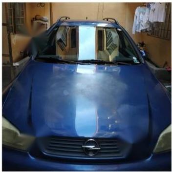 Blue Opel Astra 2002 Wagon (Estate) at Automatic  for sale in Manila