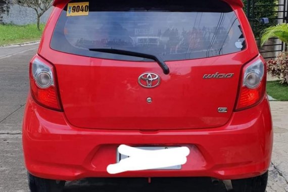 Sell Red 2017 Toyota Wigo in Davao City