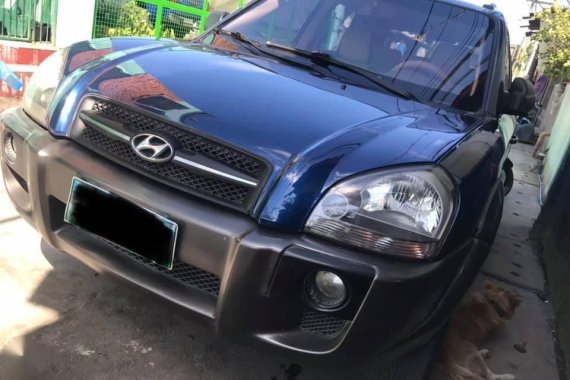 Sell Black 2007 Hyundai Tucson in Quezon City