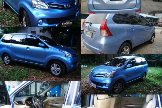 Sell Blue 2014 Toyota Avanza in Quezon City