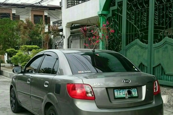  Grey Kia Rio 2011 for sale in Pasig