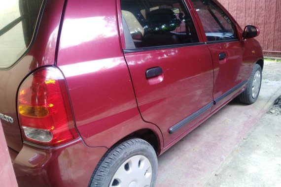 Red Suzuki Alto 2012 for sale in Manila