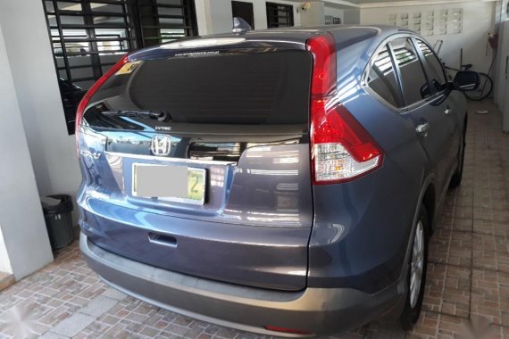 Grey Honda Cr-V 2013 for sale in Las Piñas