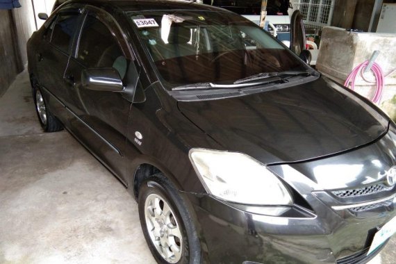 Black Toyota Vios 2008 for sale in Manual