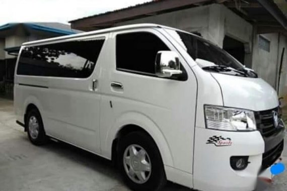 White Foton View 2018 for sale in Lipa