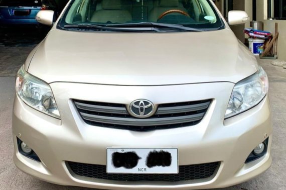 Selling Beige Toyota Corolla altis 2008 in Bulacan
