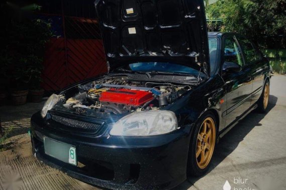 Selling Blue Honda Civic 2000 in Quezon