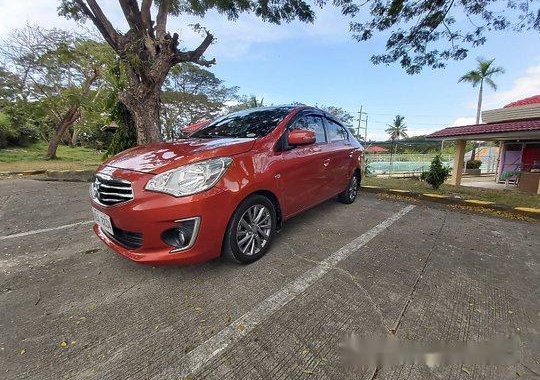 Orange Mitsubishi Mirage g4 2018 for sale in Automatic
