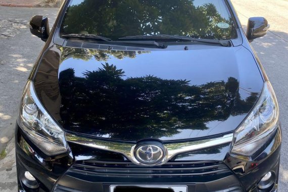 Black Toyota Wigo 2017 for sale in Cavite