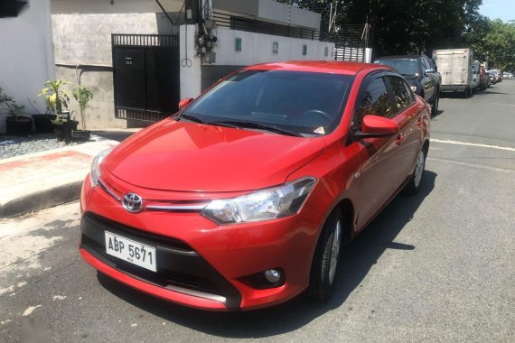 Selling Red Toyota Vios 2015 in Manila