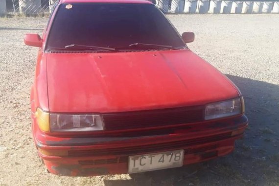 Red Toyota Corolla 1992 for sale in Manual