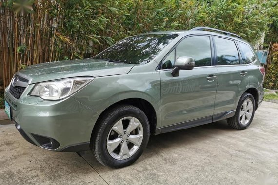 Green Subaru Forester 2013 for sale in Automatic