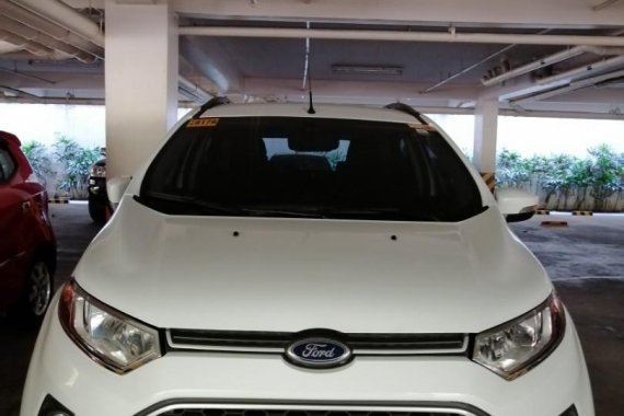 Selling White Ford Ecosport 2015 in Manila