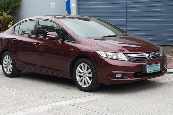 Selling Purple Honda Civic 2012 in Quezon City