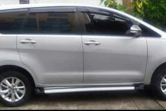 Silver Toyota Innova 2015 for sale in Manual