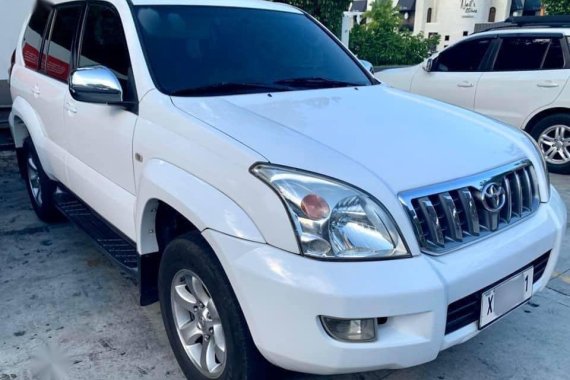 Sell White 2004 Toyota Prado in Manila