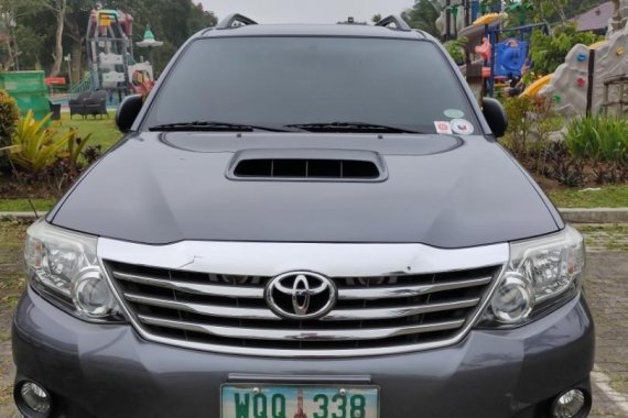 Sell Grey 2014 Toyota Fortuner in Quezon City