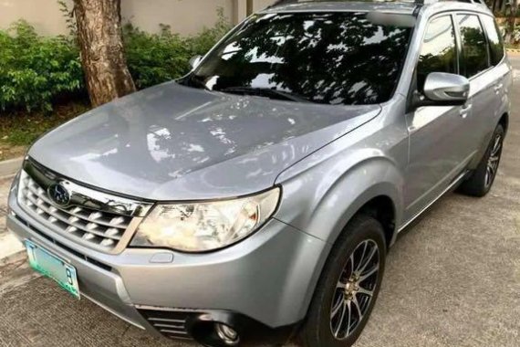 Silver Subaru Forester 2012 for sale in Automatic