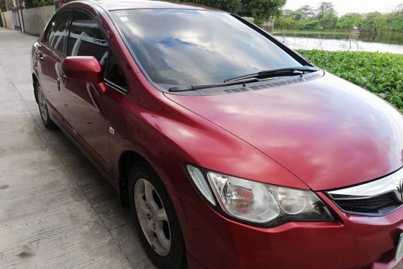 Selling Red Honda Civic 2007 in Valenzuela