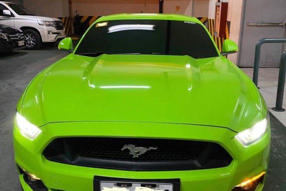 Green Ford Mustang 2017 for sale in Manila