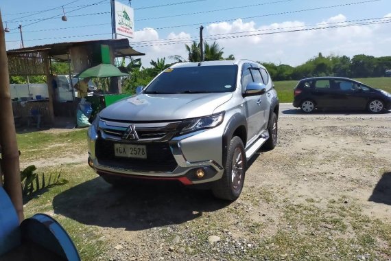 Silver Mitsubishi Montero 2016 for sale in Automatic