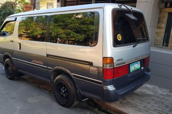 Sell Silver 1997 Toyota Hiace in Quezon City